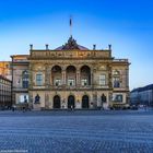 Das königliche dänische Theater auf dem Platz "kongens nytorv" in Kopenhagen