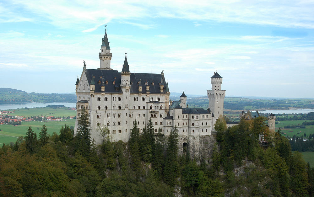 Das Königsschloss Schloss Neuschwanstein