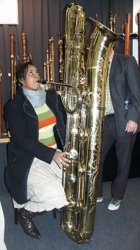 Das Kontrabaßsaxophon von Benedikt Eppelsheim
