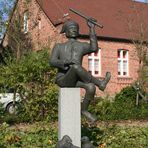 Das Krabatdenkmal in Schwarzkollm bei Hoyerswerda