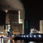 Das Kraftwerk bei Nacht