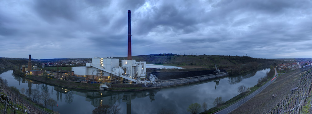 Das Kraftwerk von Walheim