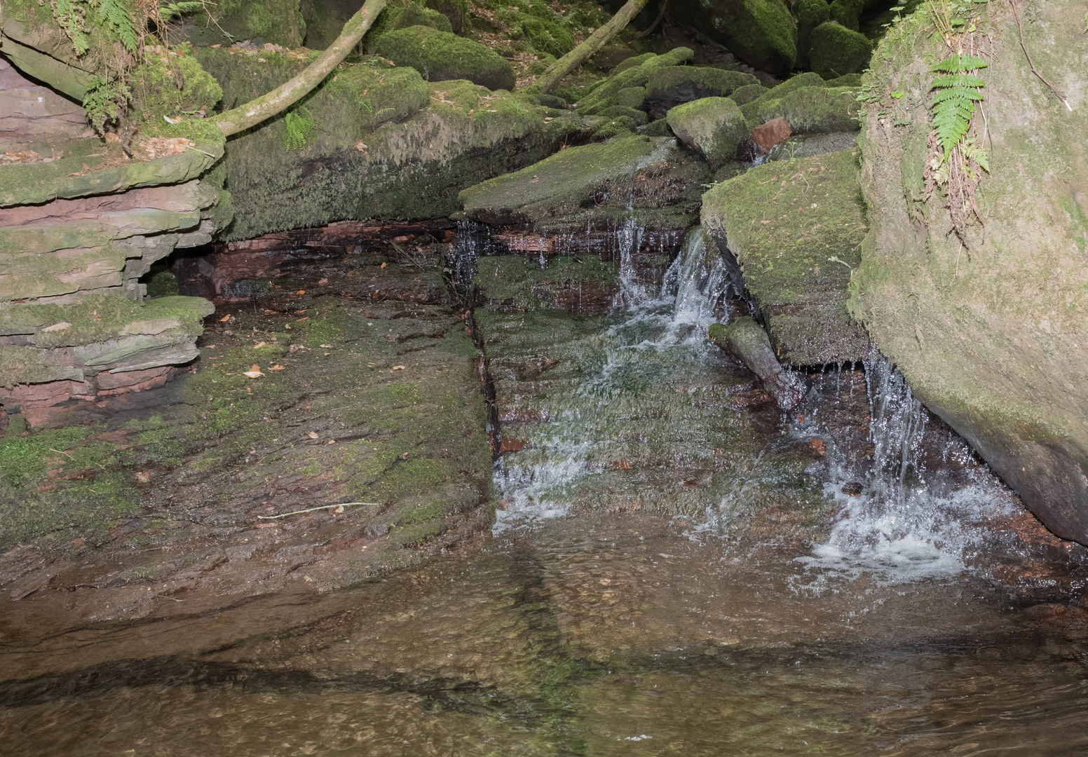 das Kreuz im Wasser