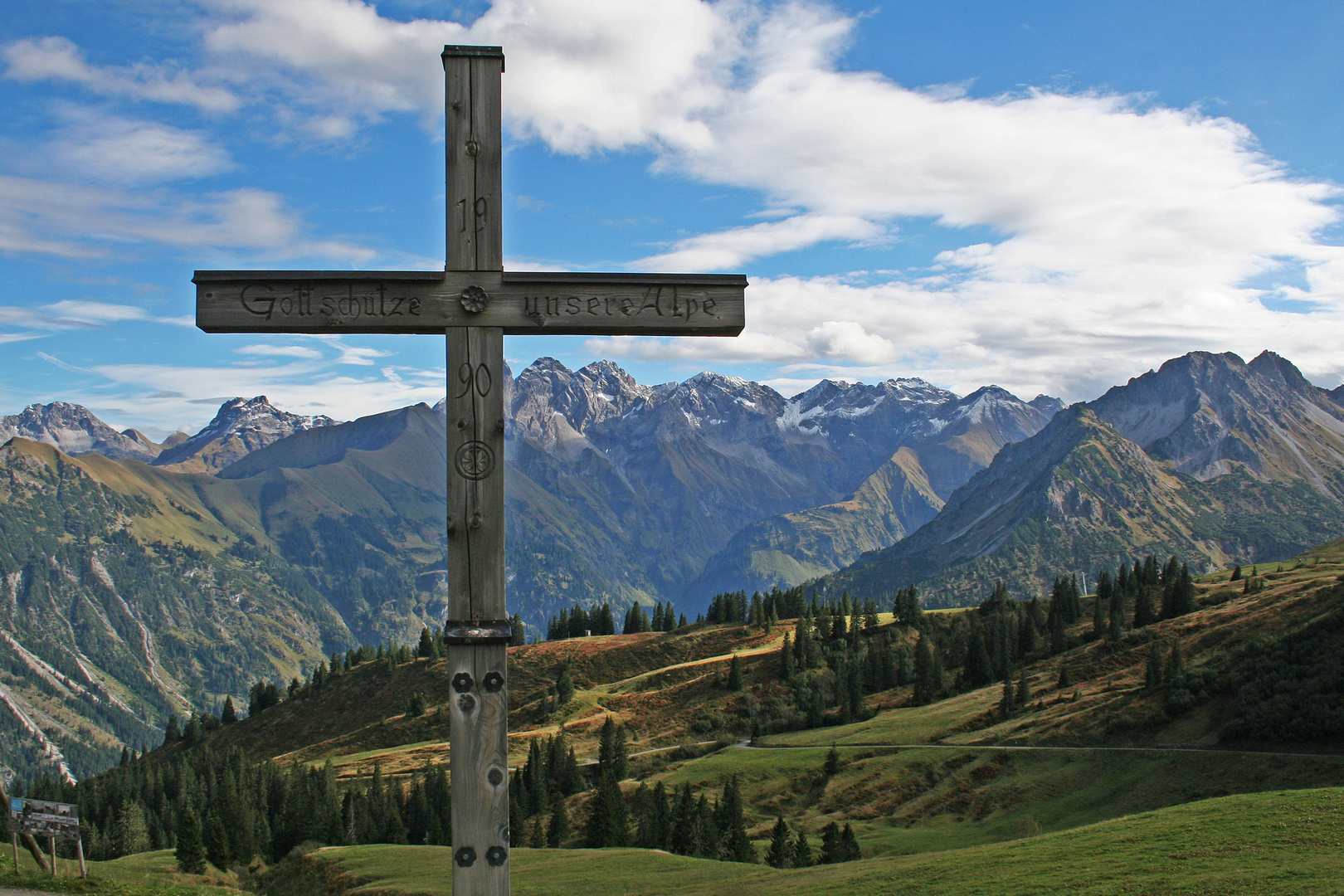 Das Kreuz - in den Bergen immer dabei, Oberstdorf