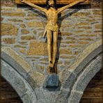 Das Kreuz in der Kapelle von Pont Aven - La croix dans la chapelle de Pont Aven