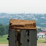 Das Kreuz war morsch, nun ist es fort