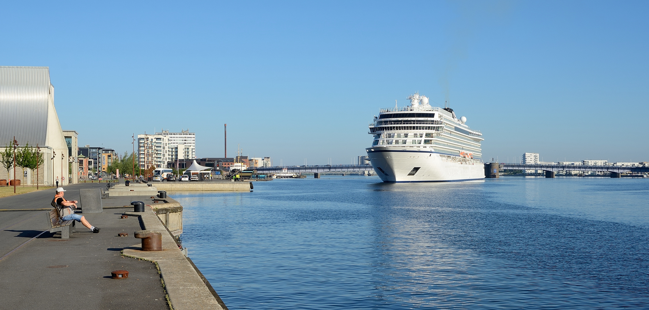 das Kreuzfahrtschiff Viking Sun