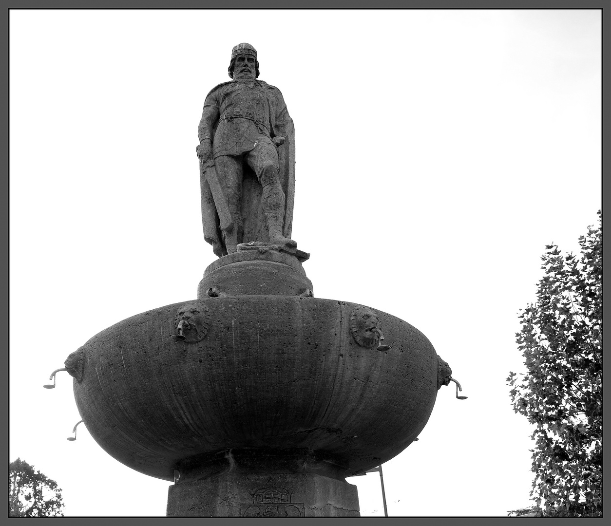 das Kriegerdenkmal von 1909