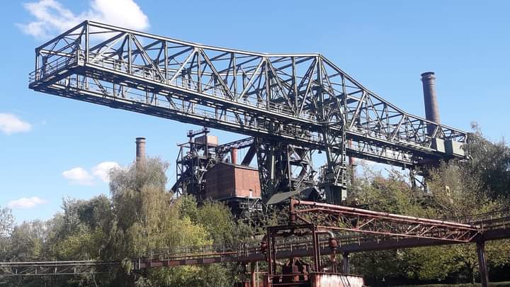 Das "Krokodil"im Landschaftspark Duisburg