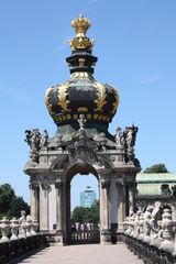 das "!Kronentor" - DAS Wahrzeichen des  Dresdner Zwinger