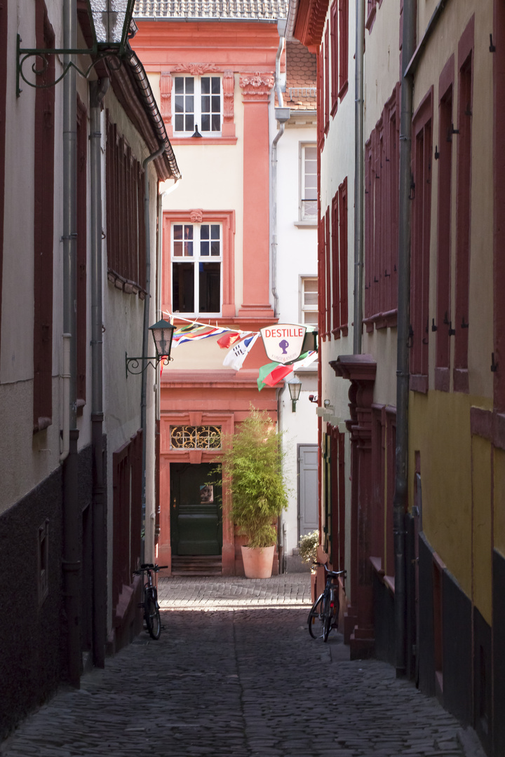 Das Küchengäßchen in Heidelberg