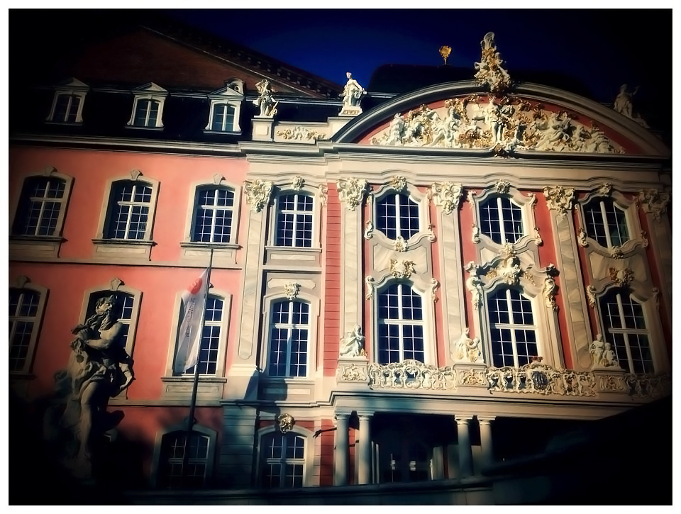 Das kürfürstliche Palais der Stadt Trier