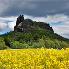 Das küssende Liebespaar auf dem Lilienstein...