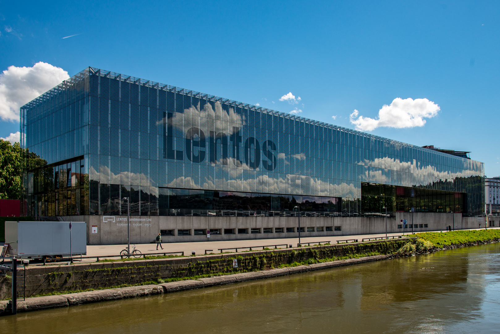 Das Kunstmuseum Lentos in Linz