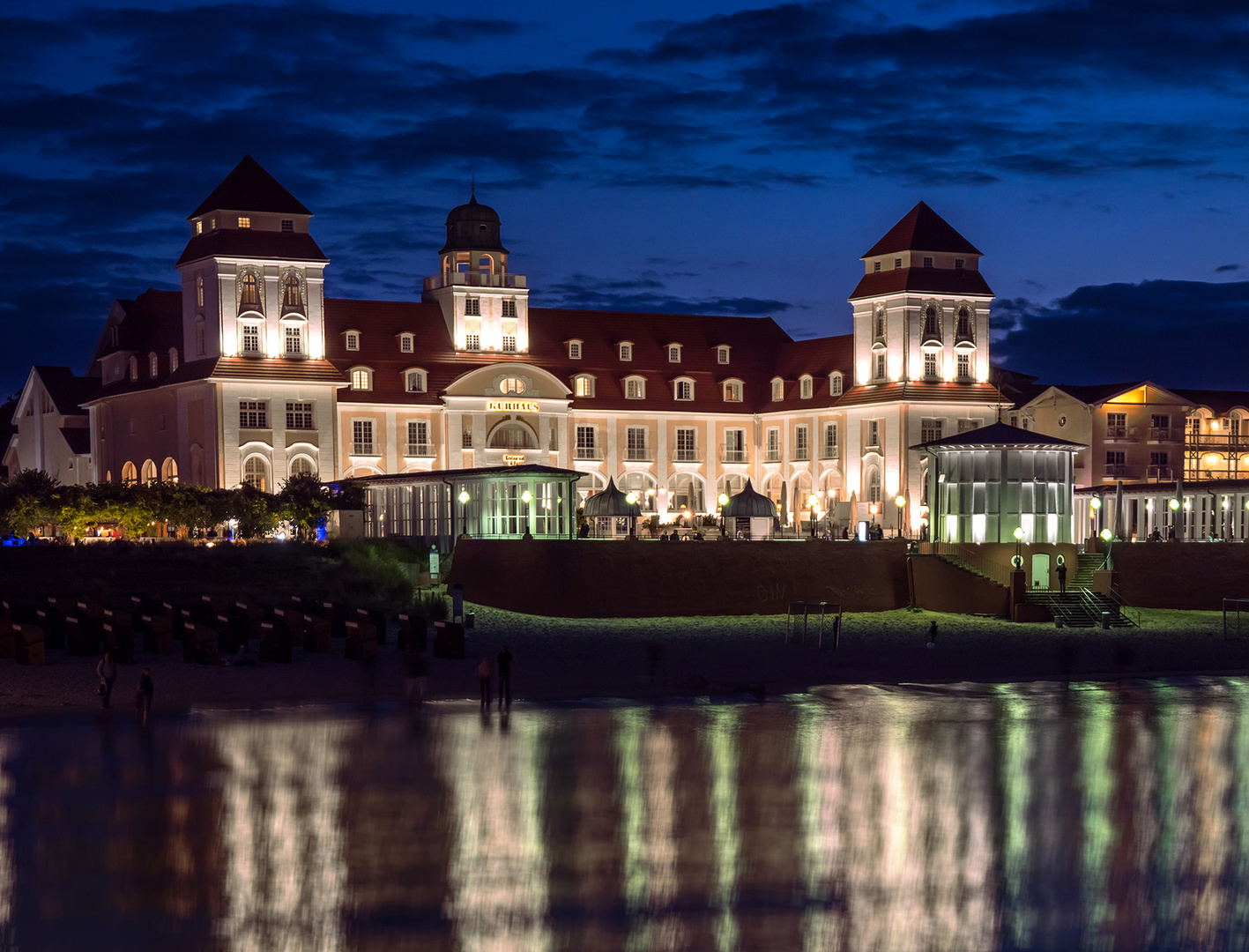 Das Kurhaus in Binz auf Rügen 