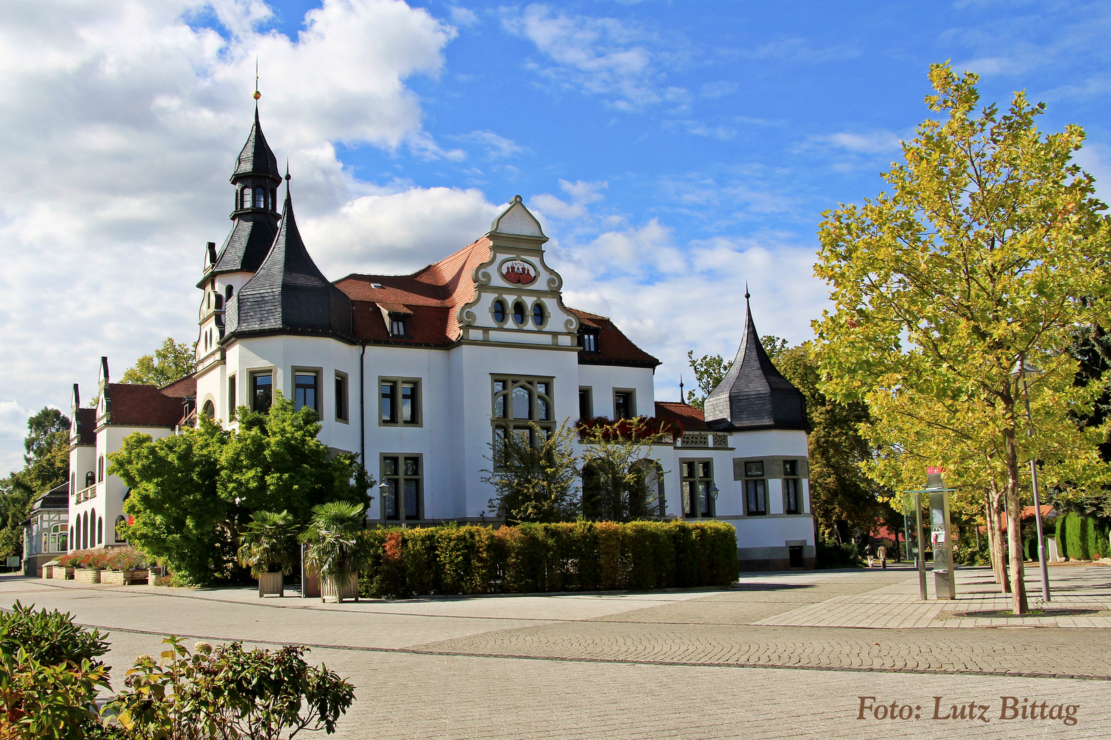 Das Kurhaus von Bad Schmiedeberg