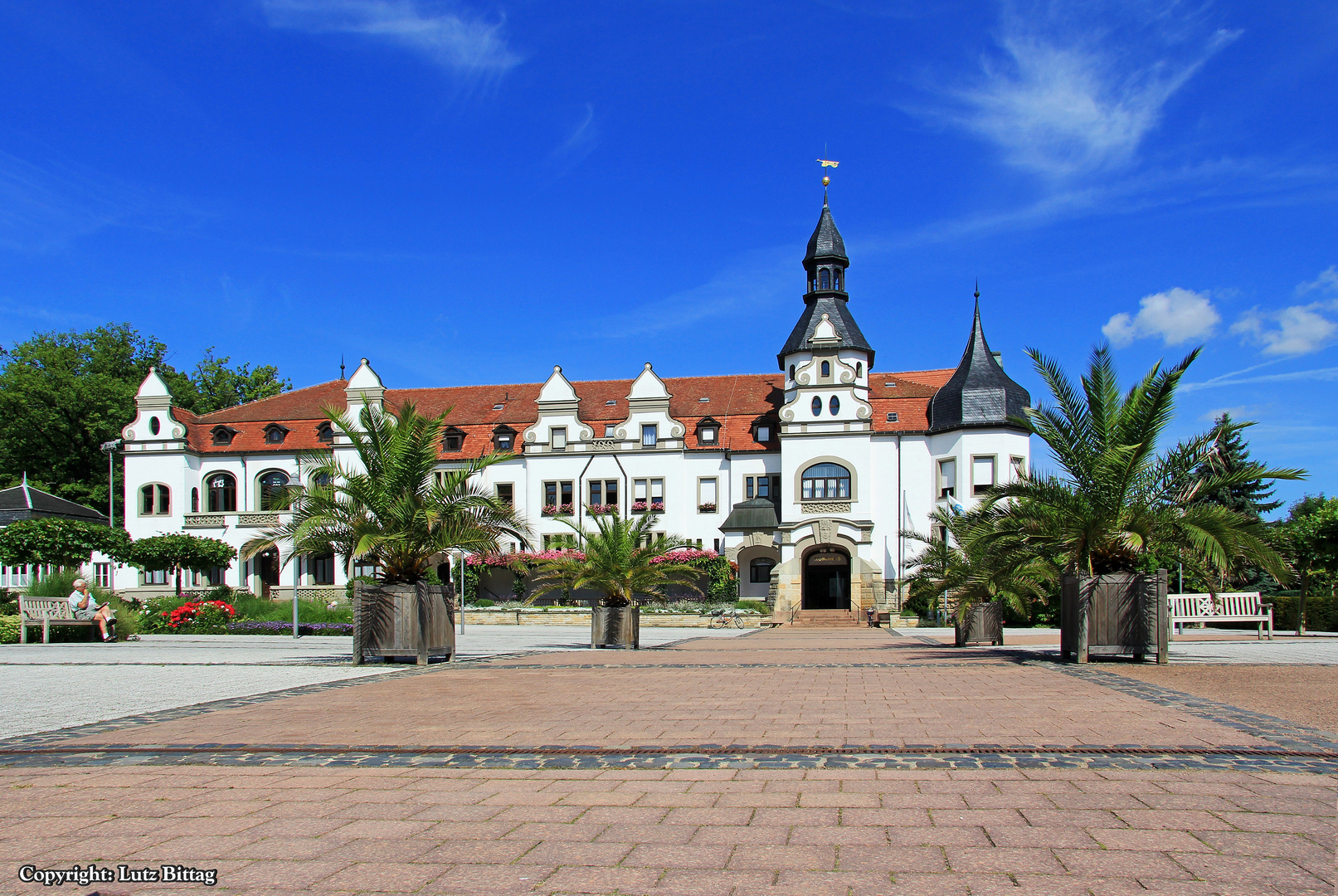 Das Kurhaus von Bad Schmiedeberg