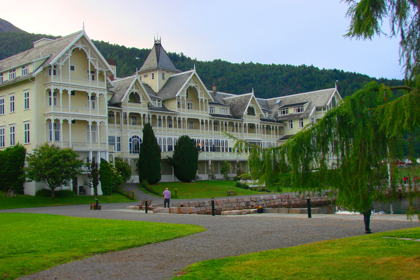 Das Kviknes-Hotel in Balestrand