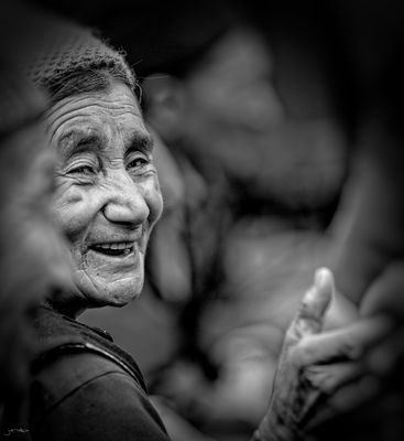 das Lächeln eines Augenblicks