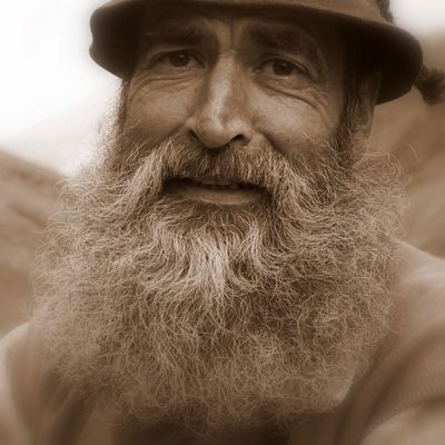 Das Lächeln im Bartwuchs