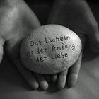 Das Lächeln ist der Anfang der Liebe