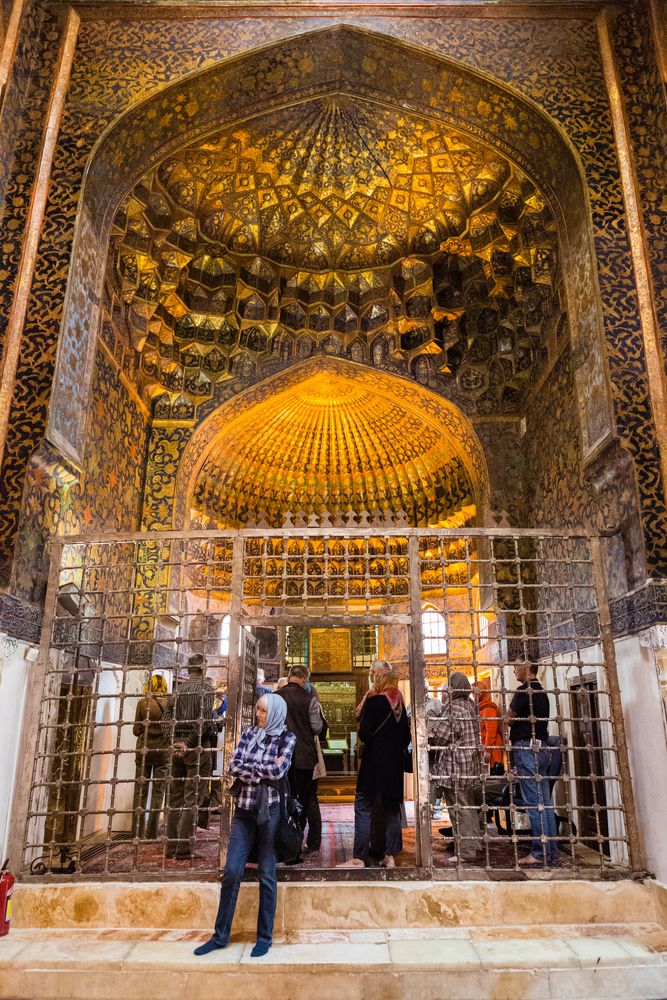 Das Lampenhaus im Sheikh-Safi-Heiligtum in Ardabil