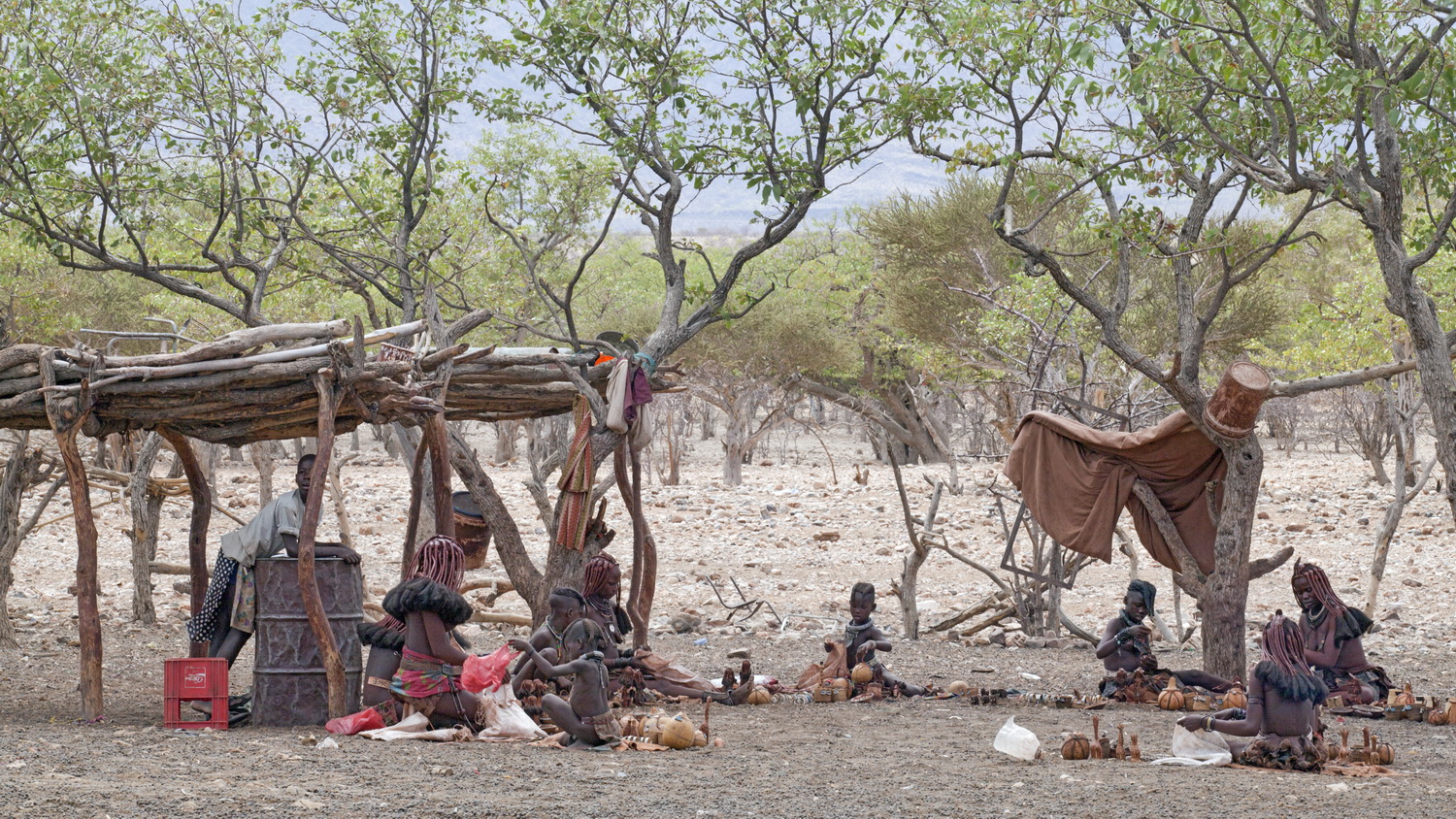Das Land ,in dem die "Himbas" leben.2