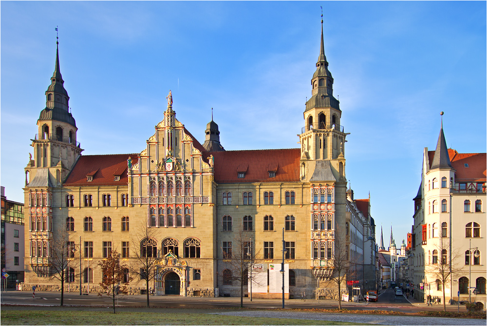 Das Landgericht in Halle ( Saale )