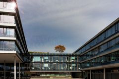 Das Landratsamt in Tübingen