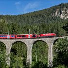 Das Landwasserviadukt ...