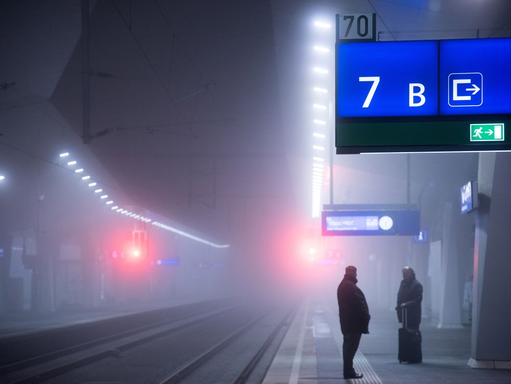 Das lange Warten auf den Zug