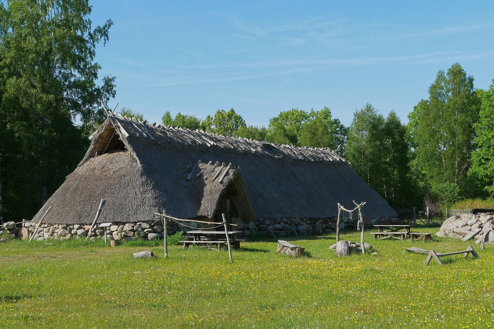 Das Langhaus von Skäftekärr