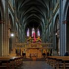 Das Langschiff der Propsteikirche St. Viktor in Xanten ...