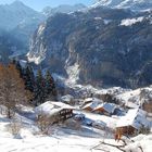 Das Lauterbrunnental von Wengen aus