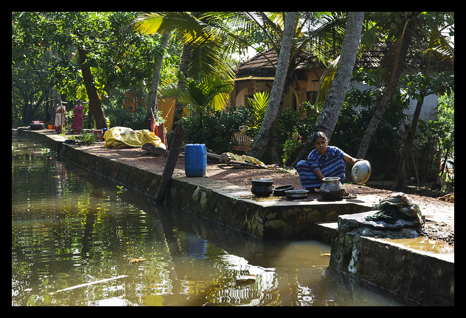 das Leben in den Backwaters