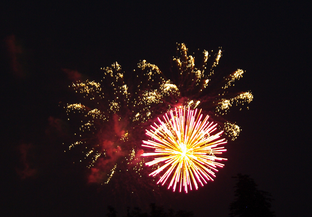 Das Leben ist ein Feuerwerk