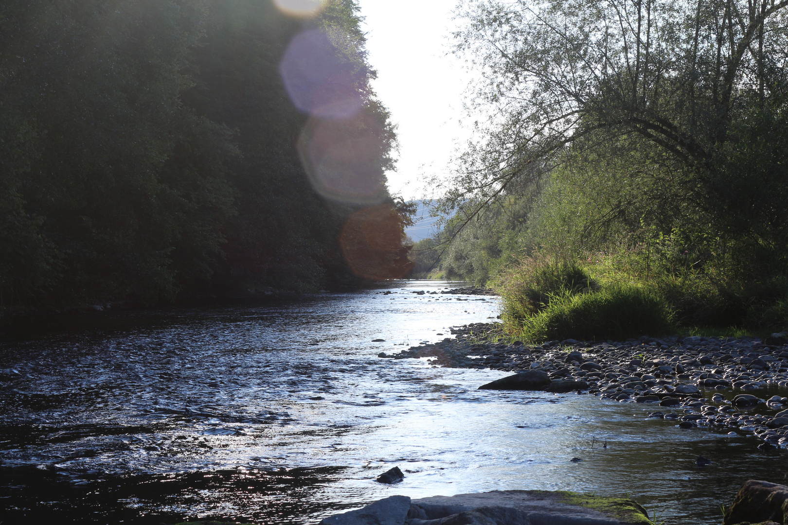 Das Leben ist ein langer ruhiger Fluss