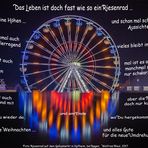 Das Leben ist ein Riesenrad ...