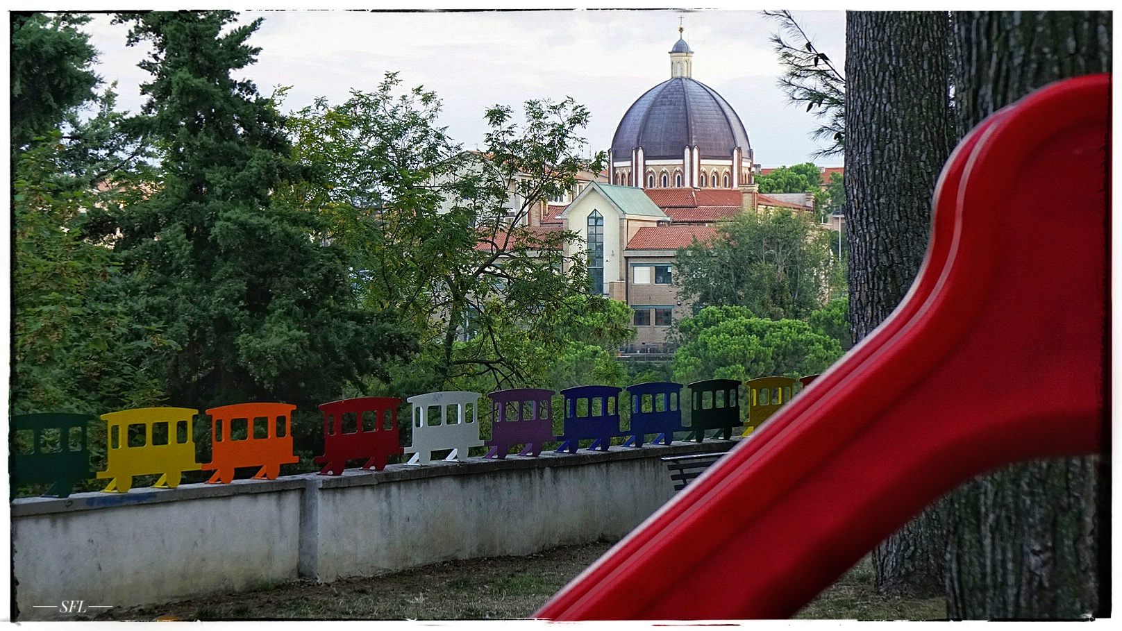 Das Leben ist wie eine Zugfahrt