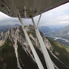 das Lechtal- Weißenbach - Forchach -  Stanzach - Piper Super Cub 18 5 2018