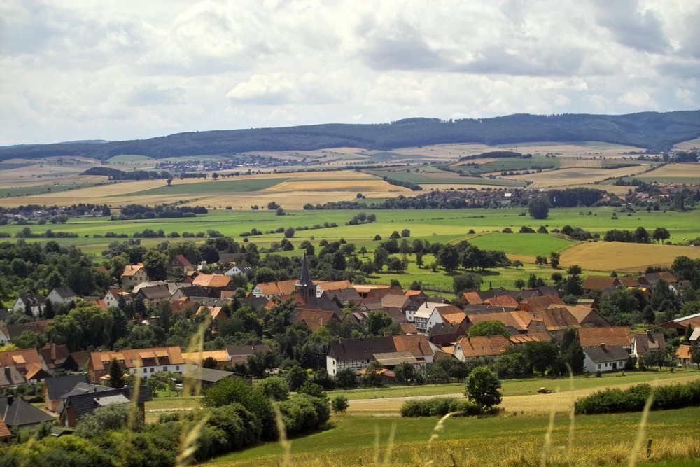 Das Leinetal zwischen Northeim und Einbeck.