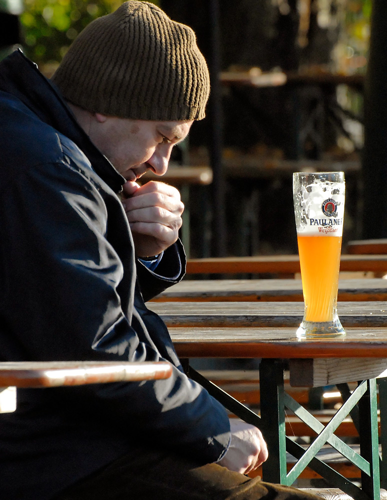 Das letzte 2009er Weissbier am See?