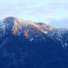 Das letzte Abendlicht über dem Ausseer Zinken