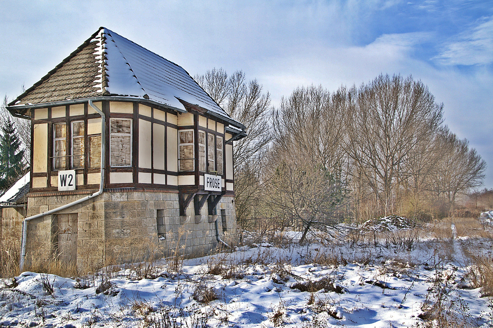 Das letzte Bahnwärterhaus