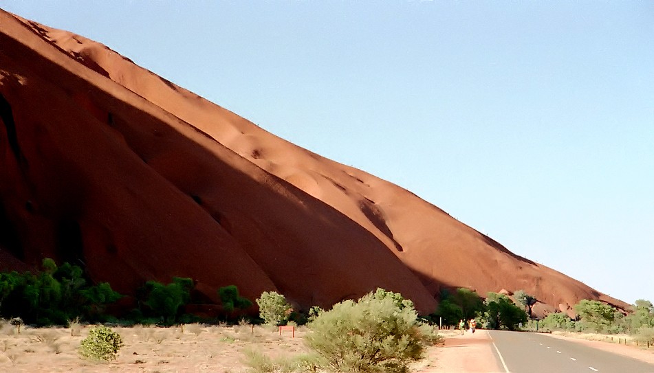 Das letzte Foto vom Ayers Rock.