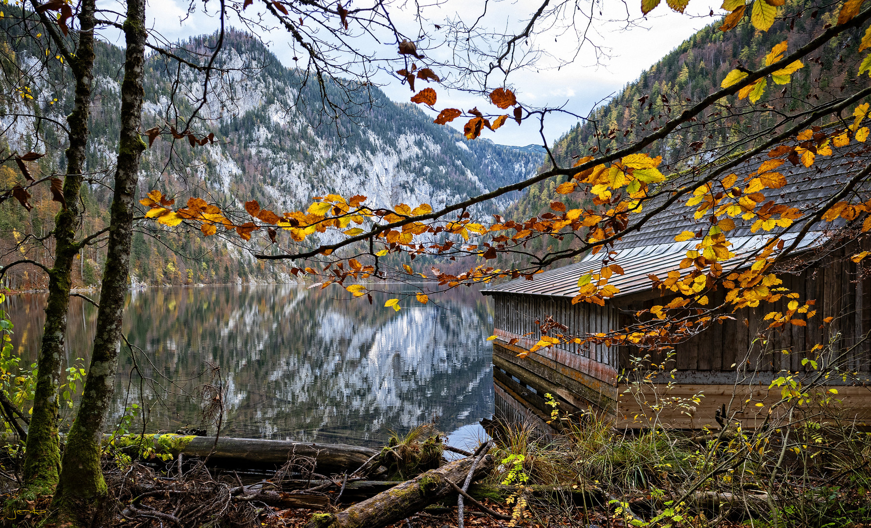 das letzte Gold am Toplitzsee