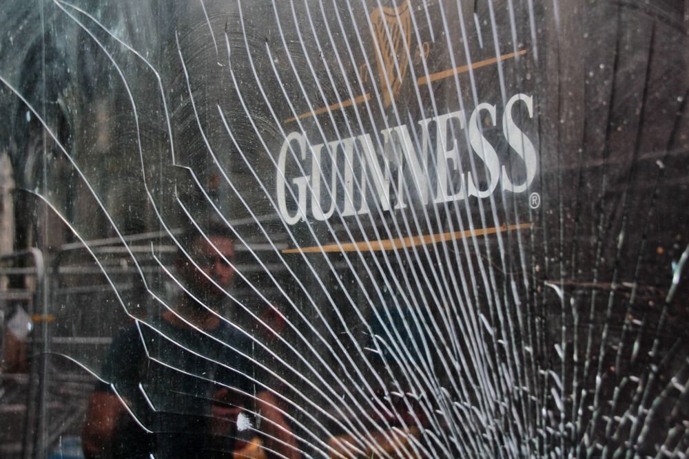das letzte Guinness ....