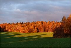 Das letzte Licht des Tages......