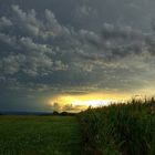 Das letzte Licht vor dem Gewitter