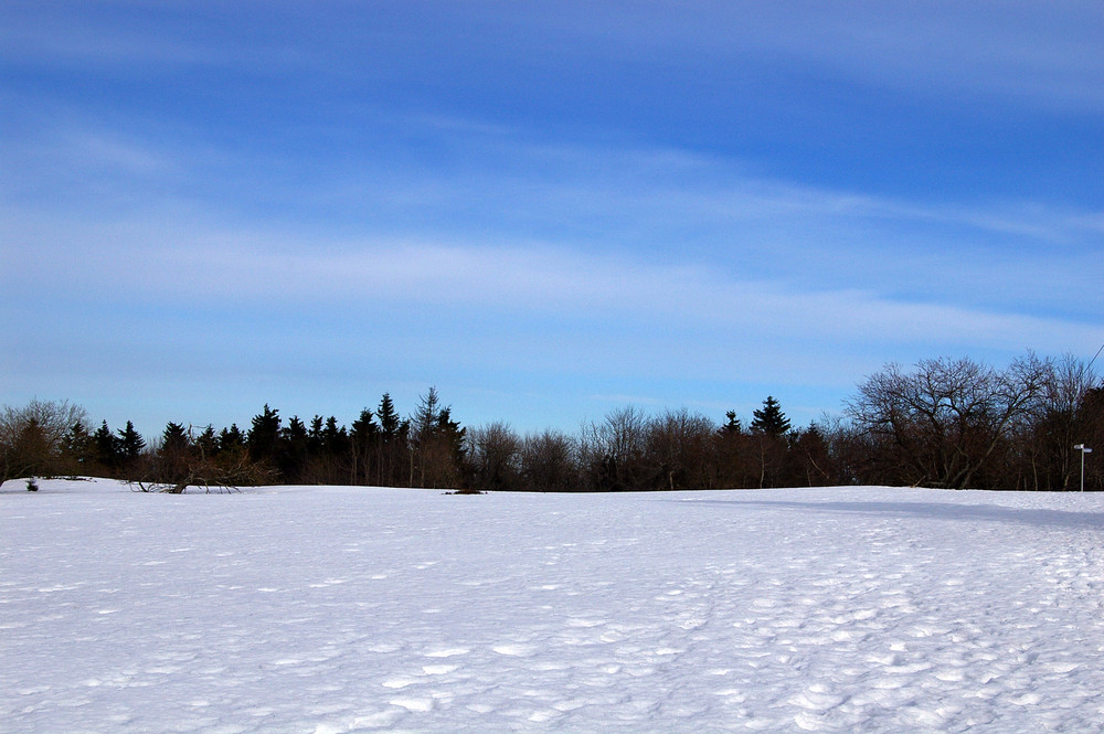 Das letzte mal Winter...